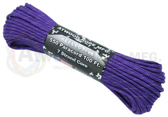 Паракорд 550 RE550Prpl Reflective Purple светоотражающий