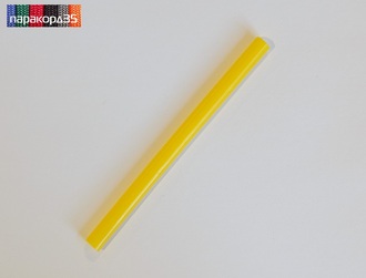 Трубка для изготовления шнурков из паракорда, желтая